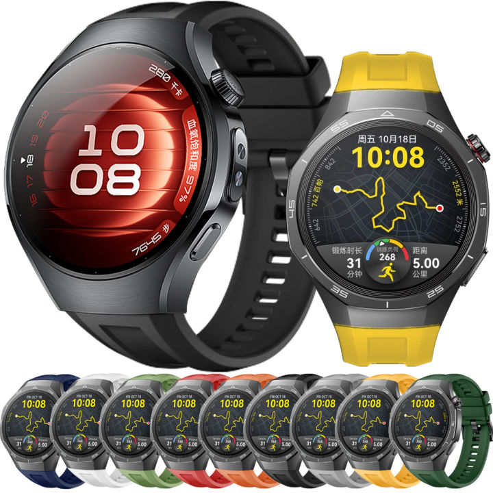 Dây Đeo Thể Thao Silicon Cho Đồng Hồ Huawei Watch GT5 GT6 Pro 46mm, Mềm ...