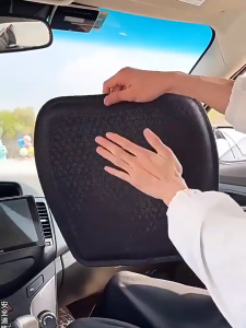 Car seat cushion anti buttock pain ventilation honeycomb cold gel ice cushion summer home sofa anti slip cool cushion
