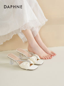 Daphne | Water Crystal Heel Sandals High Heel