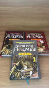 Sách - Sherlock Holmes Trọn Bộ 3 Tập Mới Nhất 2021 (Bìa Cứng)
