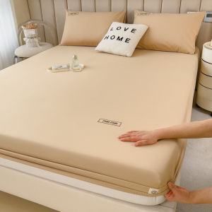 Pure Cotton Bed Canopy Single Piece Dustproof Mattress Protector Cover 100% Cotton Quilted Bedding Accessories Universal Use