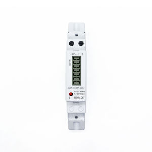 Dds1104 5(20) một 10(40) một một pha đồng hồ đo năng lượng AC 220V 50Hz 1p2w LCD Oát kế kỹ thuật số điện năng tiêu thụ Đồng hồ kWh