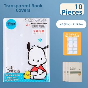 Thick Transparent Protective Book Cover