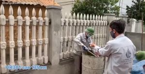 Khuôn Đúc Bê Tông Hàng Rào Vệ Binh 1m35