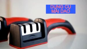 Dụng Cụ Mài Dao Kéo 3 Khe 3 Cấp Độ Nhanh Tiện Lợi