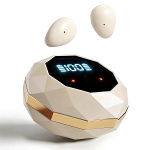 Sleep Earbuds Mini Invisible Wireless Bluetooth 6.0 Micro Sleep Headphones 6Hrs Single Charge Hidden Earbuds with LED Screen