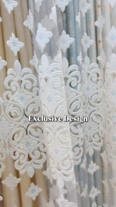 Ready Made Aurel Langsir Siap Jahit Blackout & Sheer Cangkuk & Ring / Ready Made Curtain Hook Ring