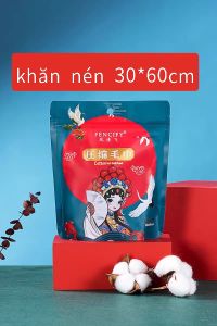 Khăn tắm khăn mặt nén 30*60cm khăn nén du lich dã ngoại