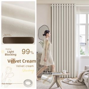 WEILAISHI | Sun Blocking and Heat Insulation Curtains Free Punch Installation