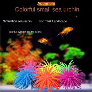 Bằng silicon cho bể thủy sinh mô phỏng Hải Quỳ biển nhím biển màu san hô nhân tạo Bể Cá Đồ trang trí cảnh quan đồ trang trí nhà