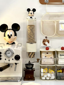 Coffee Storage Corner Layout Decorative Storage Rack Home Office Tea Bag Coffee Capsule Storage Box Storage Rack