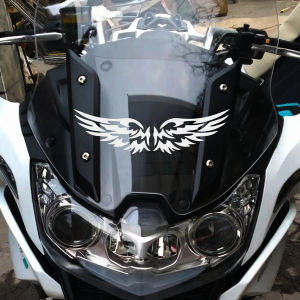 Miếng Dán Cánh Dapeng Lấp Lánh Đầy Màu Sắc Sáng Tạo Cá Tính Cho Xe Máy Đề Can Cào Khối Đuôi Trang Trí Thân Xe