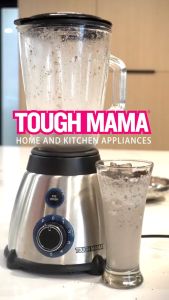 Tough Mama NTMBG-6 Glass Blender 1.5L Powerful motor with free coffee miller Smoothie/Shake Maker