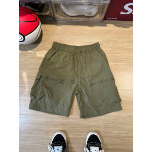 Cleanfit Ice Silk Quick Dry Anti-Wrinkle Workwear Shorts Mens Summer Trendy Brand Loose Casual Five-Quarter Length Pants