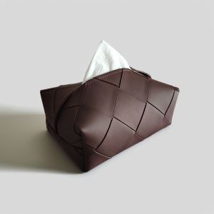Luxurious Tissue Box Cover for Living Room Coffee Table Home Use Elegant Design Storage Organizer without Brand Registered