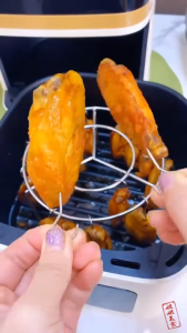 Xiên thịt nướng bằng inox 201 cho nồi chiên không dầu