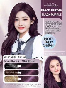 QIAOCHONG | Natural Non-Irritating Bubble Hair Dye for Women Wine Red