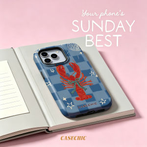 Potdemiel | Dino Bloom Pink For Case For iPhone 17 16 15 Pro Max TPU Anti-Scratch Outer Shell Raised Screen CaseChic