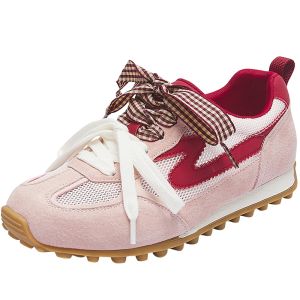Daphne | Sweet Pink Breathable Thick Bottom Training Shoes