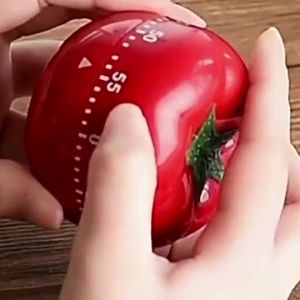 [HCM]Đồng hồ cà chua，Đồng hồ cà chua pomodoro tiện dụng-CA666