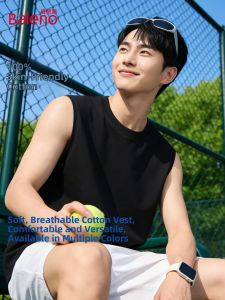 BALENO | Summer Fitness Vest Black