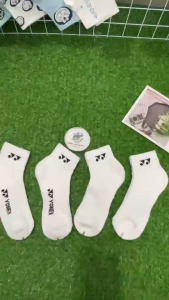 Yonex Badminton Socks Sports Size Fits All Classic Socks Moisture-Wicking Cushioned Anti-Slip Design