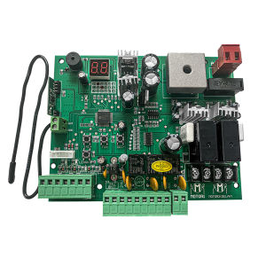 Output DC12V 24V Swing Gate Control Board Connect Backup Battery or Solar System with Remote Control Amount Optional