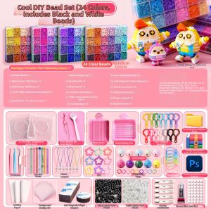 DIY Craft Kit Stereoscopic Fusion Bead Set Educational Children