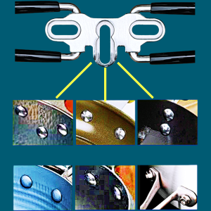 Outdoor Foldable Handle Wok Pan Non-Stick Coating Stainless Steel Deep Dish Home Cooking Utility Pot with Stainless Steel Lid