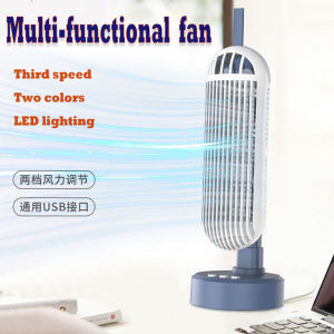 Mini USB Fan Stand Rechargeable Tower Table Fan type-C Portable Desktop Air Cooler for Home Study Camping
