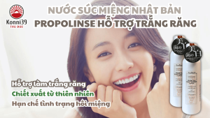 NƯỚC SÚC MIỆNG PROPOLINSE NHẬT BẢN (CHAI MÀU TRẮNG - HỖ TRỢ TRẮNG RĂNG) CHAI 600ML