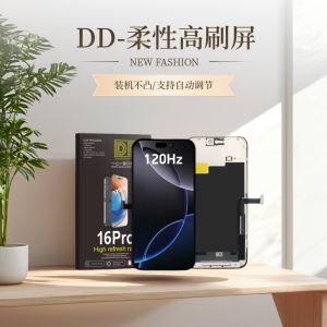 Hard OLED Screen Assembly for Apple 13Promax 14Pro 15Pro Flexible High-Refresh Rate Digital Accessories Mobile Phone Parts