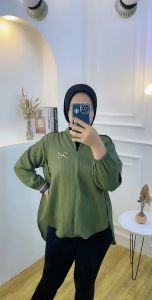 Kemeja Balon Atasan Lady Crush & Kemeja Wanita Terbaru 2023