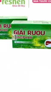 Viên giải rượu KINGPHAR bảo vệ lá gan từ các buổi tiệc hộp 20v