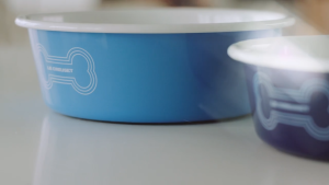 Le Creuset EOS Pet Bowl with Bone Decal - Light Blue (16cm)