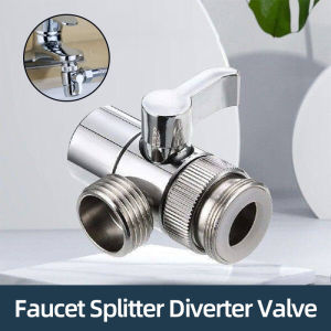 Premium Brass Sink Faucet Diverter Valve 2 Way Water Splitter For Kitchen Filter And Bathroom Showerhead Dual Outlet Switch Adapter Part