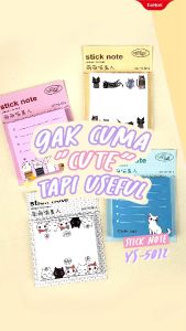 Stick Notes Kertas Color Motif / Stick Notes 76*76 CAT  YS-5012