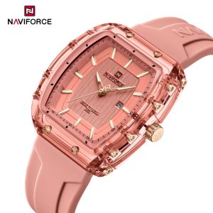 Naviforce | NAVIFORCE Women Watch Quartz Calendar 30M Waterproof Luxury Fashion Elegent Ladies Daily Watch Wristwatch Clock Relogio Feminino