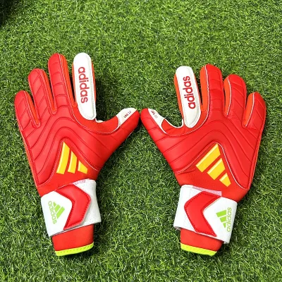 Adi Predator đào tạo chuyên nghiệp Găng tay thủ môn dày Latex bóng đá với dây đeo cổ tay