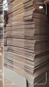 กล่องลัง กล่องลูกฟูก 46*54*25 cm [Pack10 ชิ้น] กล่องกระดาษ กล่องขนย้าย เก็บของ กล่องขนของ กล่องมือสอง สภาพดี สวย สะอาด ราคาถูก พร้อมใช้งาน