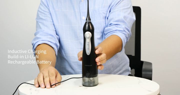 ไหมขัดฟันพลังน้ำ Mornwell D52 Water Flosser 3 โหมด อายุการใช้งาน ...