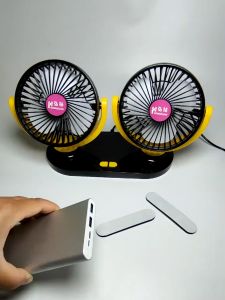 Powerful silent car fan usb5v12v 24v wind turbine ceiling cooling fan