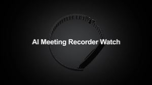 LIGE | LIGE AI Voice Recording Bracelet 1GB Storage One-Click Record Transcription Meeting Minutes Sports Call Reminder Smart Wristband