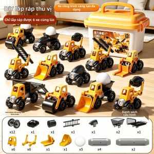 Yimi | Bộ Xe Cứu Hỏa Kỹ Thuật Động Từ Học Dành Cho Trẻ 3-6 Tuổi