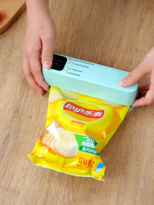 Vacuum Sealer Machine for Food Storage Automatic Sealing with Cutter Fresh Saver for Meat Snacks Seafood