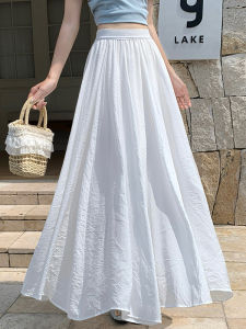 DAIXIANGFEIZI | High Waist A-Line Pleated Slimming Skirt