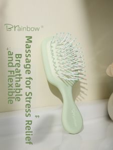 Brainbow | Mini Portable Cushion Massage Comb for Women