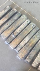 ตะกั่วอ่อน 5 กิโล สำหรับหลอมทำลูก ตะกั่วอวน ตะกั่วเบ็ด ทำพระเครื่อง พร้อมส่ง !!