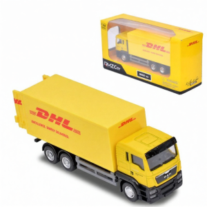 jiaye toys | Pandemic Supply Delivery Openable Light & Sound Alloy Toy Model Car 1:50