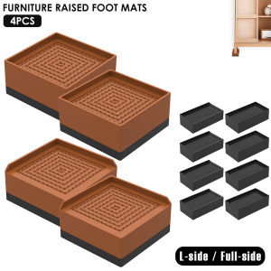 4Pcs Non-slip Bed Risers & Stackable Furniture Legs: A Comprehensive Guide